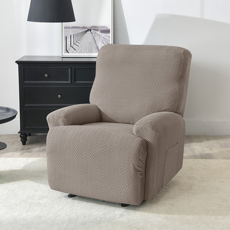 1 zits Jacquard Fauteuil Bankhoezen Elastische Fauteuil Cover Antislip Spandex Stretch Fauteuil Stoelen Kussenovertrekken Woonkamer