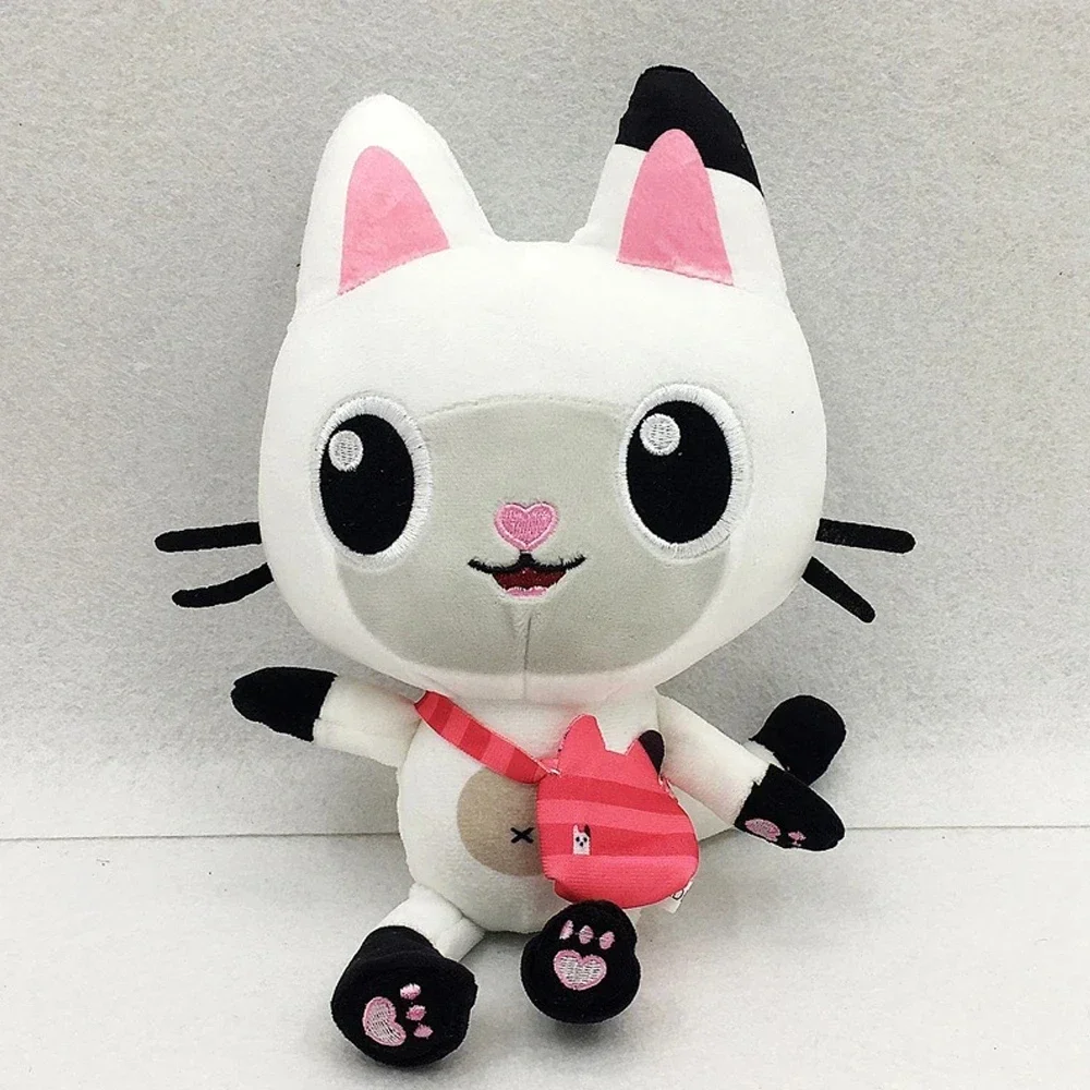 25 センチメートル 7 ピースギャビードールハウスぬいぐるみ漫画ぬいぐるみ人魚猫人魚ぬいぐるみ子供のクリスマスギフト