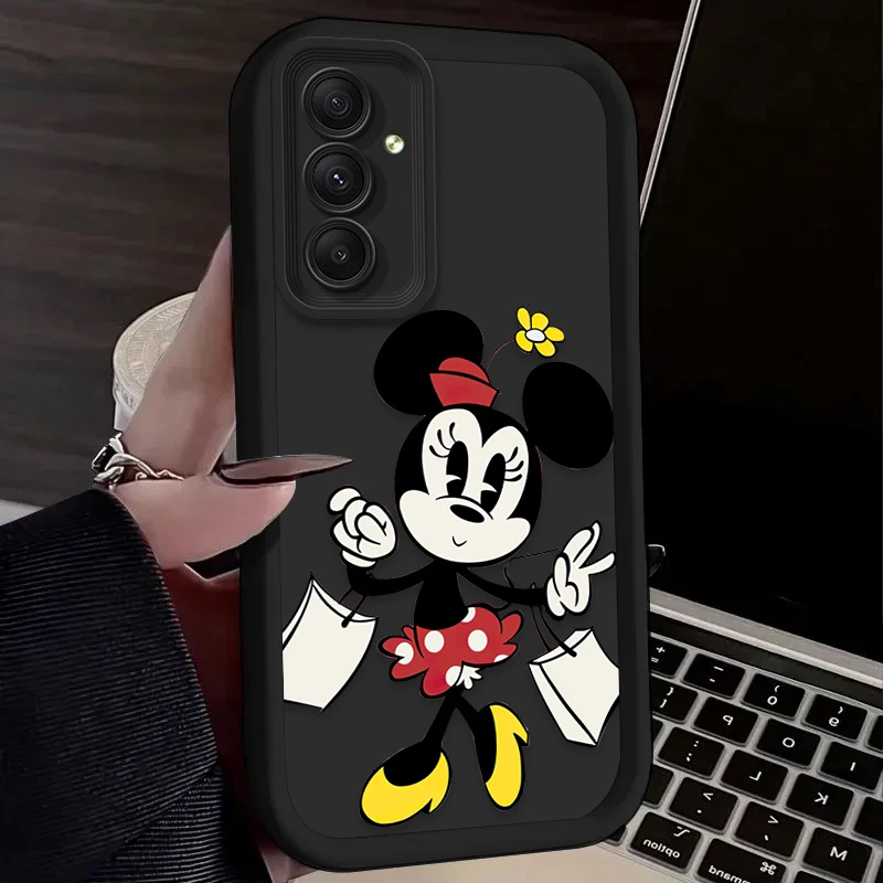Casing Disney Lovely Mickey Minnie untuk Samsung Galaxy A54 A05S A05 A34 A24 A14 A53 A33 A23 A13 A52 A52S A32 A22 A12 A71 A51 A31