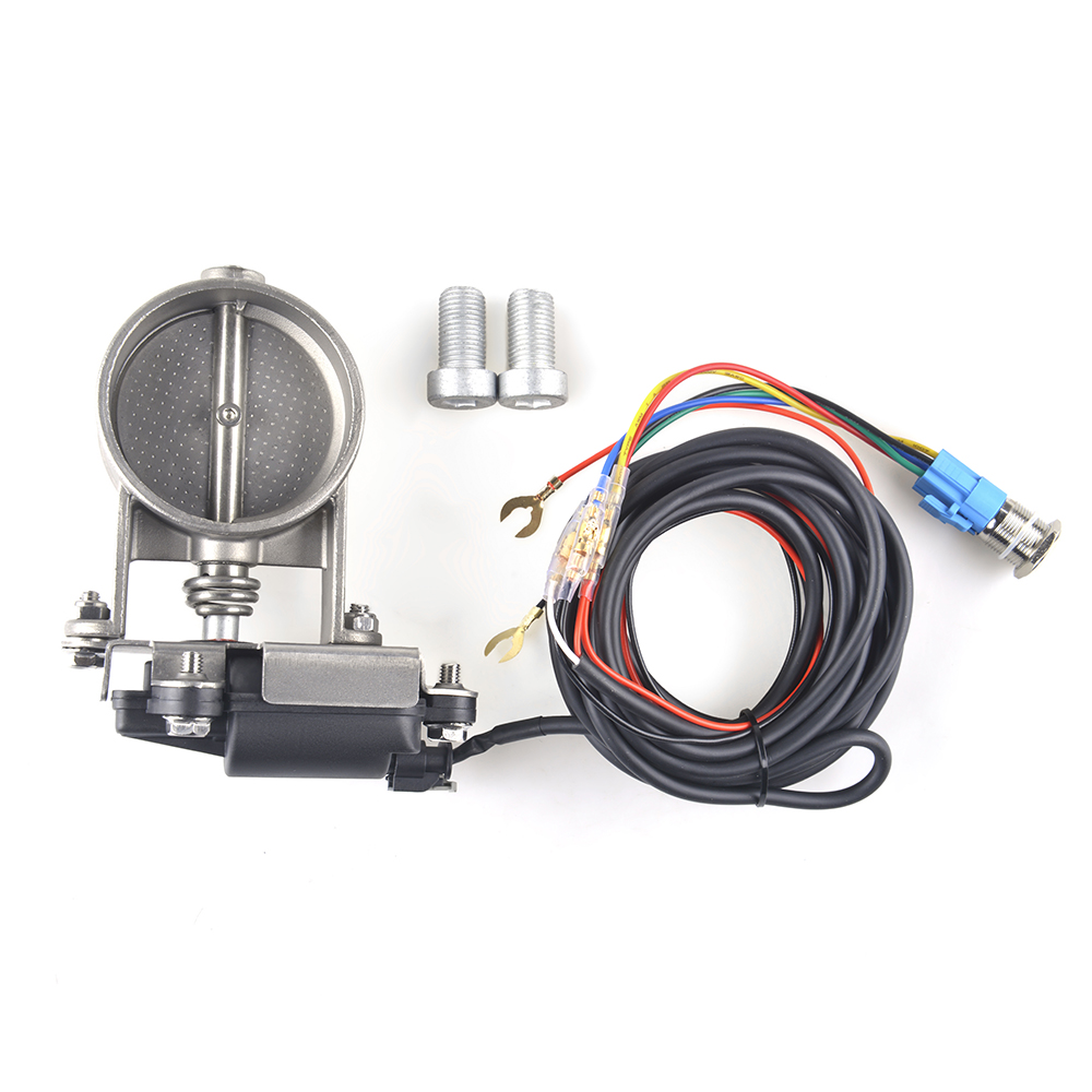 Electric exhaust control valve Electric Valve Unit with button control Excellent sealing Exhaust Control Valve