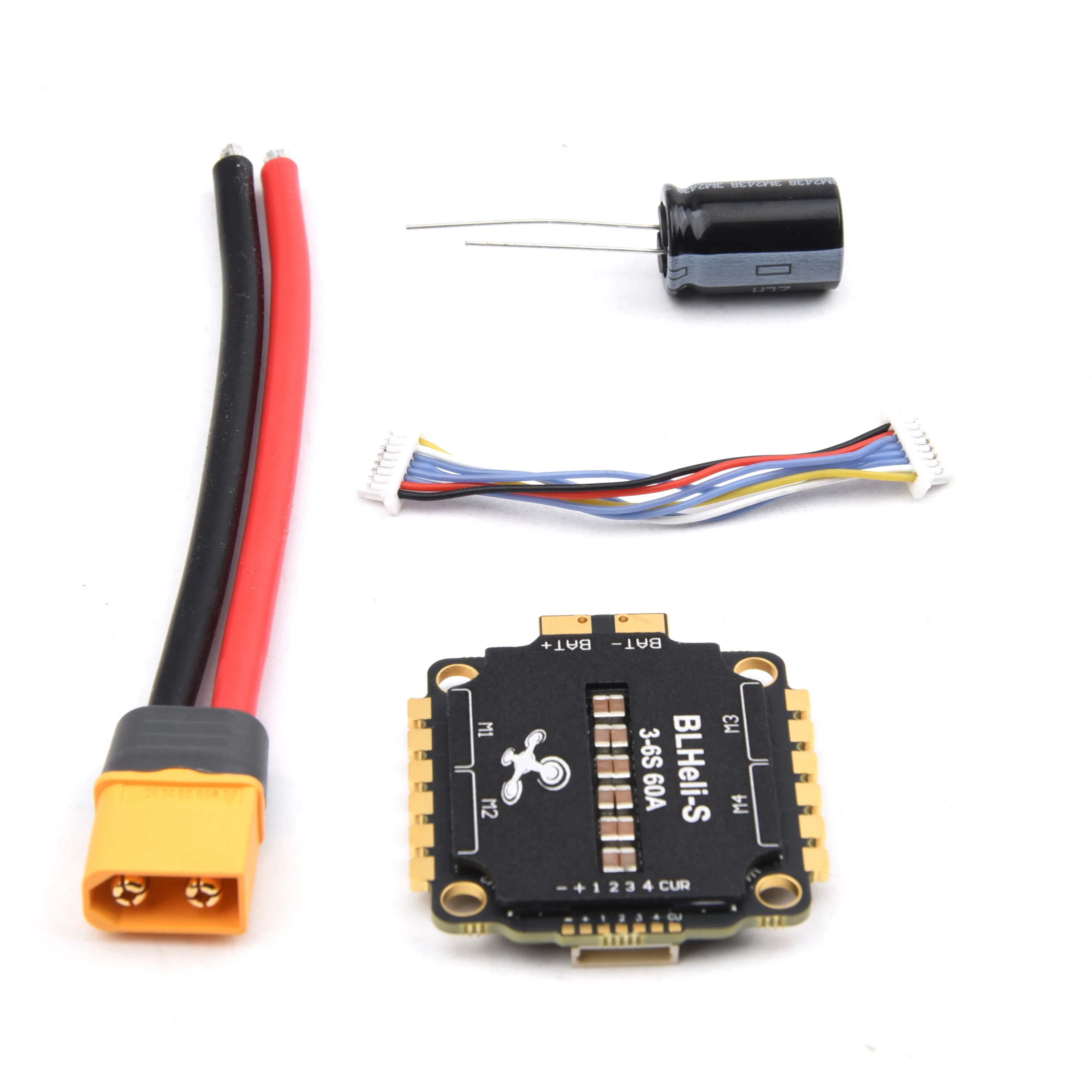 F405 F405HD / F7 F722 Flight Controller / F4 V3S Plus FC + 60A 4in1 BLheli_S ESC Stacks 30.5*30.5mm For RC FPV Racer Drone