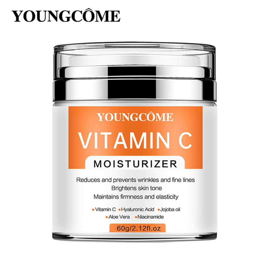 YOUNGCOME-VitaminC Creme Facial, SkinCare, Pigment Spots, Removedor de Sardas, Clareamento, Hidratante, Anit-Envelhecimento, Beleza, Saúde, Cosméticos