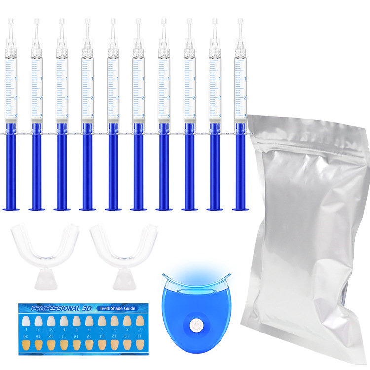20 unids/lote geles para blanquear los dientes 44% peróxido sistema de blanqueamiento Dental Kit de Gel Oral blanqueador de dientes Gel para dientes blancos herramientas dentales