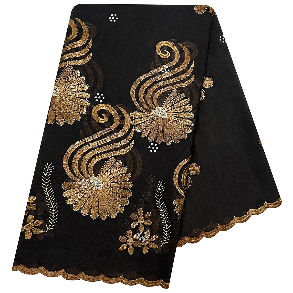 Sonderpreis, zeitlich begrenzter Rabatt, neue afrikanische Damenschals, bestickte Baumwolle mit Grenadine, großer Schal für Tücher, Pashmina