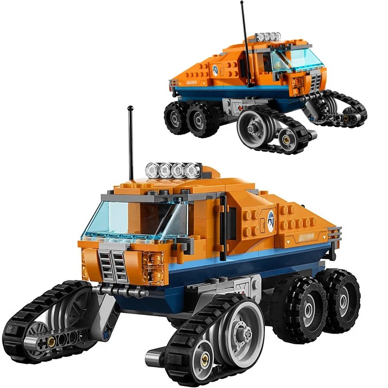 Arctic Scout Truck 60194, modelo de construcción, bloques de construcción, juguetes educativos para niños, regalo de cumpleaños y Navidad