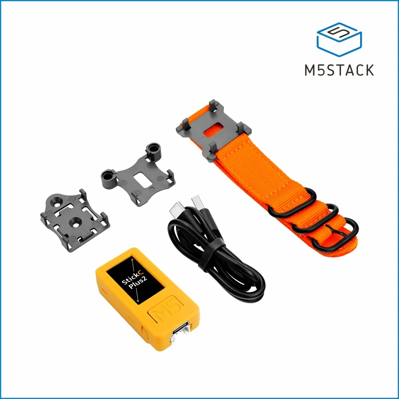 M5Stack Oficial M5StickC PLUS2 con Accesorios de Reloj ESP32-PICO-V3-02 Mini Kit de Desarrollo IoT Controlador BLE y WiFi IoT
