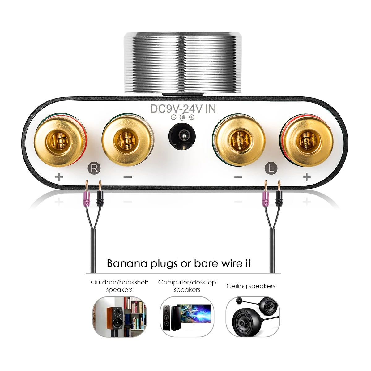 Nob sound mini bluetooth 5.0 tpa3116 digitaler verstärker hifi stereo audio empfänger leistungs verstärker 50w 50w auto sound verstärker
