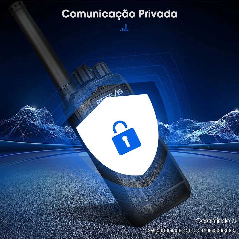 Retevis RT40 DMR Digital Licença-Free Walkie Talkie PMR446 Analógico Walkie-talkie 1 ou 2 Pcs Rádio bidirecional portátil para segurança