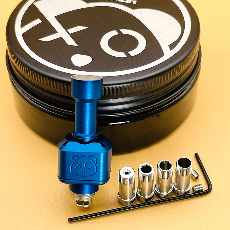 DSX WICK'D XO RBA Boro Bridge Panda Rba atomizador de tanque reconstruible con 5 pines de aire para dispositivos Boro/Billet/Kit Mod BB