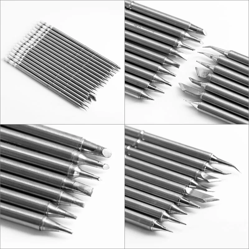 T12 Series Soldering Iron Tips Electric Welding Tool T12-I ILS JL02 KU K Replacement Tips for FX-951 Rework Station