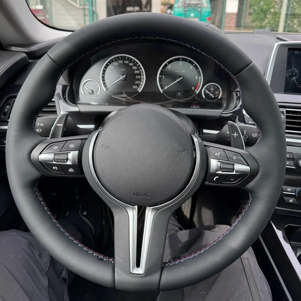 Volante serie M para BMW F10 F11 F20 F21 F30 F31 F34 F32 F33 F36 F22 F23 F46 M3 M6, accesorios para volante de coche