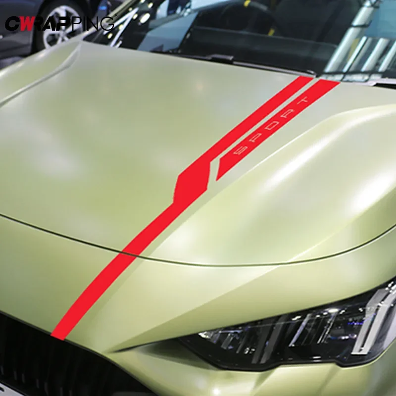 ユニバーサルカーフードステッカー,100cm,色あせない,装飾ステッカー,アウディ,BMW,日産,トヨタ,ジープ,ヒュンダイ,スポーツ