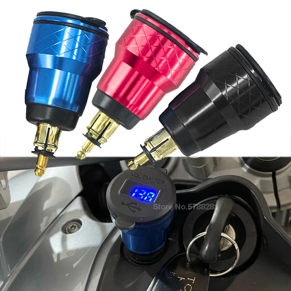 Аксессуары для мотоциклов, зарядное устройство с двумя USB-портами типа C для BMW F800GS F650GS F750GS R1200GS R1250GS R1200RT F850GS R1300GS ADV R12 C600