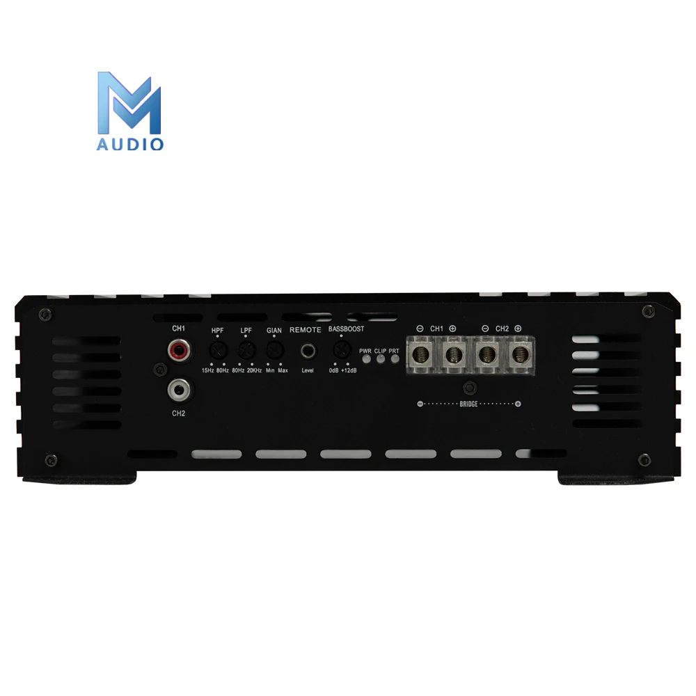 Multiple Specifications High Power 500 Watt Mini Size Car Amplifier 2 Channel Class D Brazilian Amplifier Car Amplifier Audio