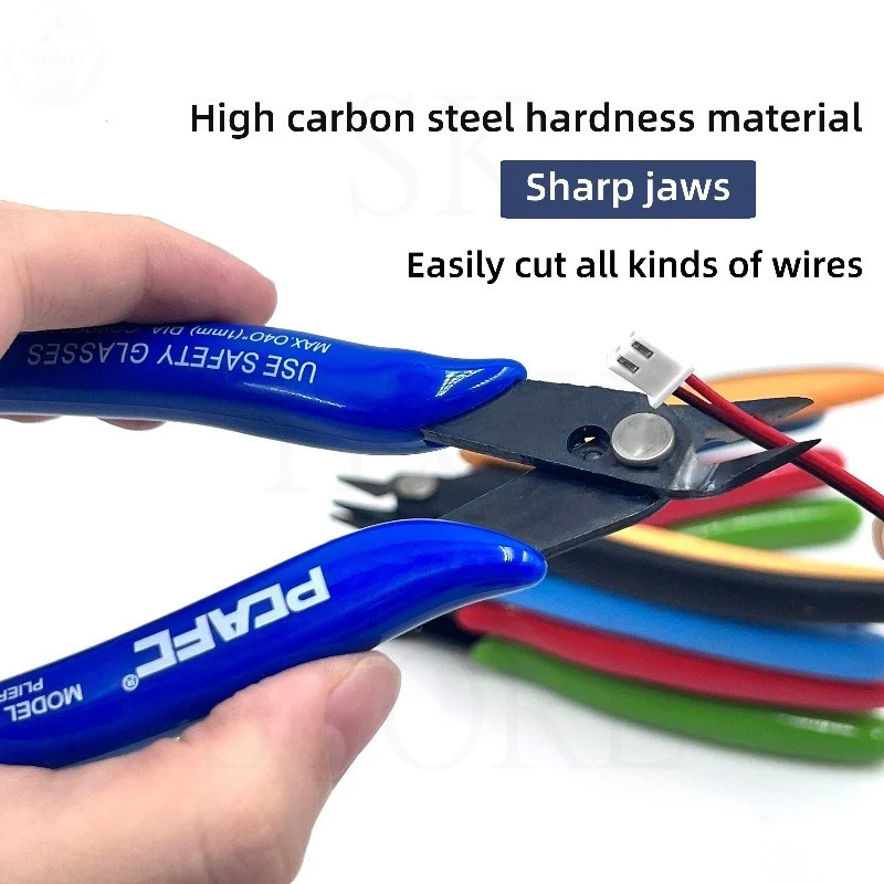 5inch Precision Diagonal Pliers Cutting Pliers For Wire Cable Cutter High Hardness HDR 56-58 Electronic Repair Hand Tools