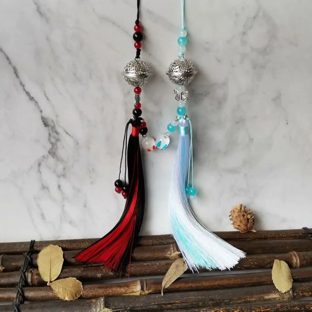 Mo Dao Zu Shi Anime brelok rekwizyt Cosplay Wei Wuxian talia frędzle dzwony torba wisiorek serial telewizyjny frędzel wisiorek ozdoba
