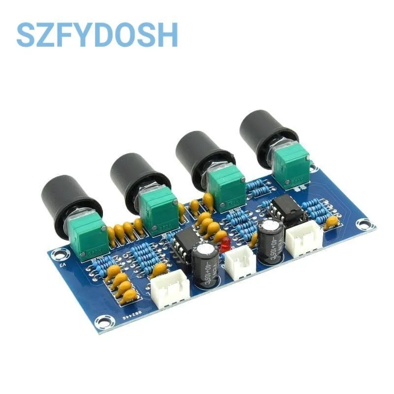 XH-A901 NE5532 Tone Board Preamp Pre-amp With Treble Bass Volume Adjustment Pre-amplifier Tone Controller For Amplifier Board