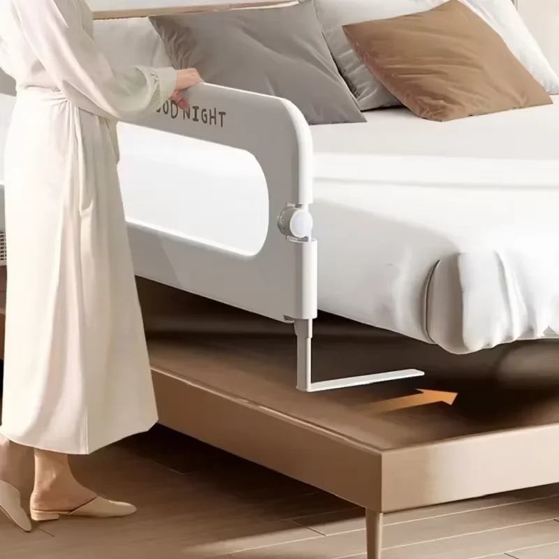 IMBABY-barandilla de cama anticaída, barrera de seguridad para cama de bebé, cubierta de cuna portátil, protector de riel de cama ajustable, parachoques de cuna para dormitorio