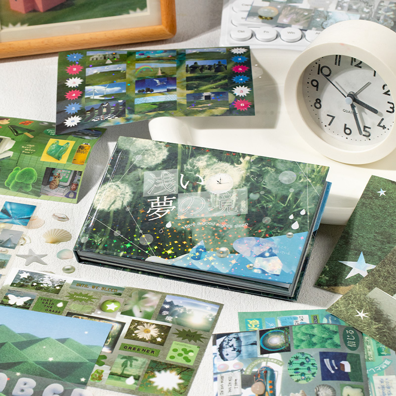 MINKYS Kawaii, 72 листа, декоративные наклейки, книга, журнал, материал, наклейки Kpop, детский подарок, школьные канцелярские принадлежности