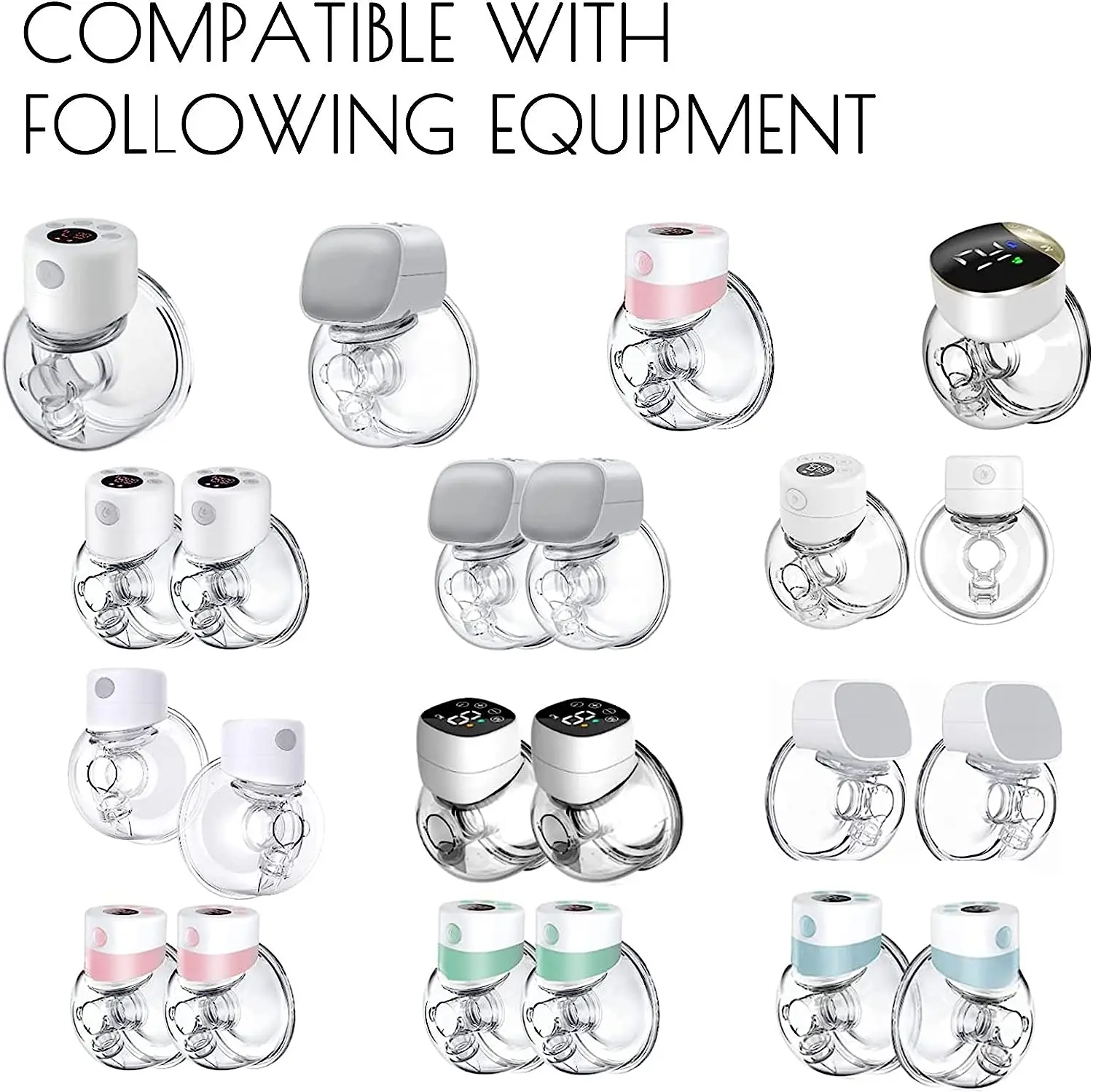 Válvula de pico de pato de silicona y diafragma, piezas de extractor de leche, protección, tetina de alimentación de bebé, accesorios para extractor de leche Manual/eléctrico