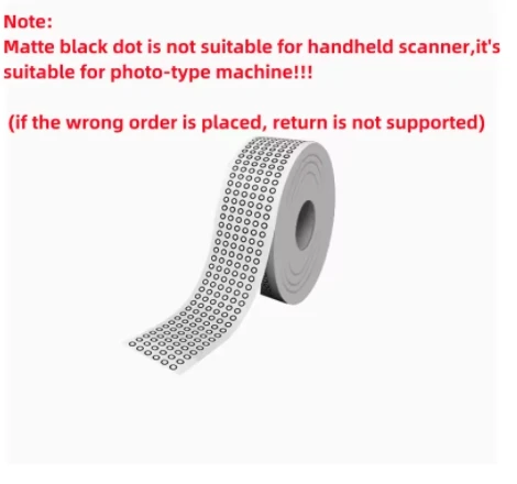 10,000 Points Gom 3D Scanning Photo Scanner Copying Machine Marking Point Marker Non Reflective Marking Points