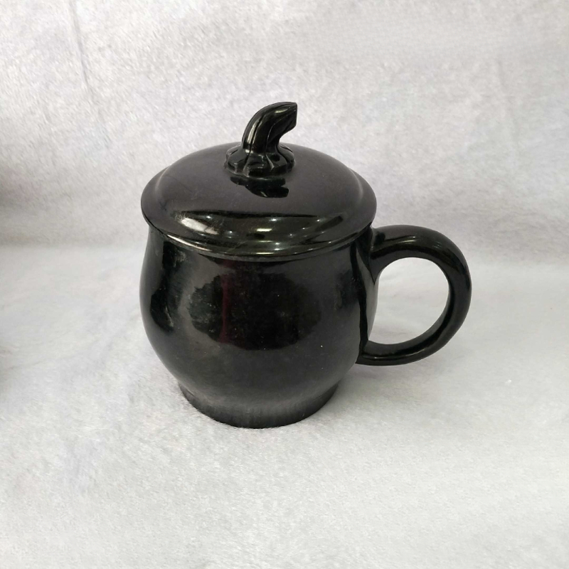 Taza de té de Jade Master Yao Wang Shi, taza de piedra de alta calidad, Personal, especial