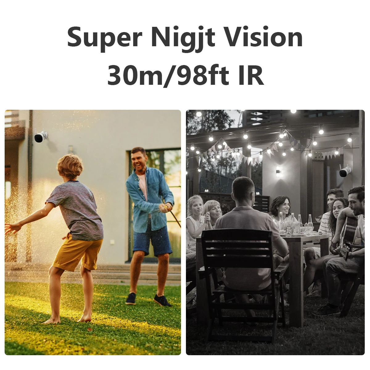 IMOU-cámara Wi-Fi Bullet 2C de 4MP y 2MP, visión nocturna al aire libre, IP67, grabación de Audio resistente a la intemperie, IPC-F22P de detección humana por Ia