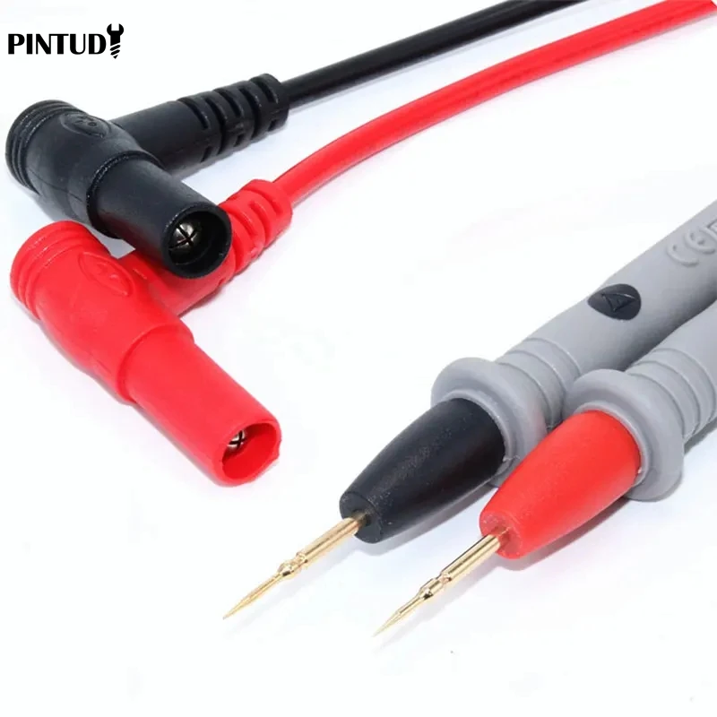 PINTUDY 2PCS 테이블 펜 라인 하이 퀄리티 다기능 전기 테스트 펜 멀티 미터 특수 팁 테스트 펜 조합