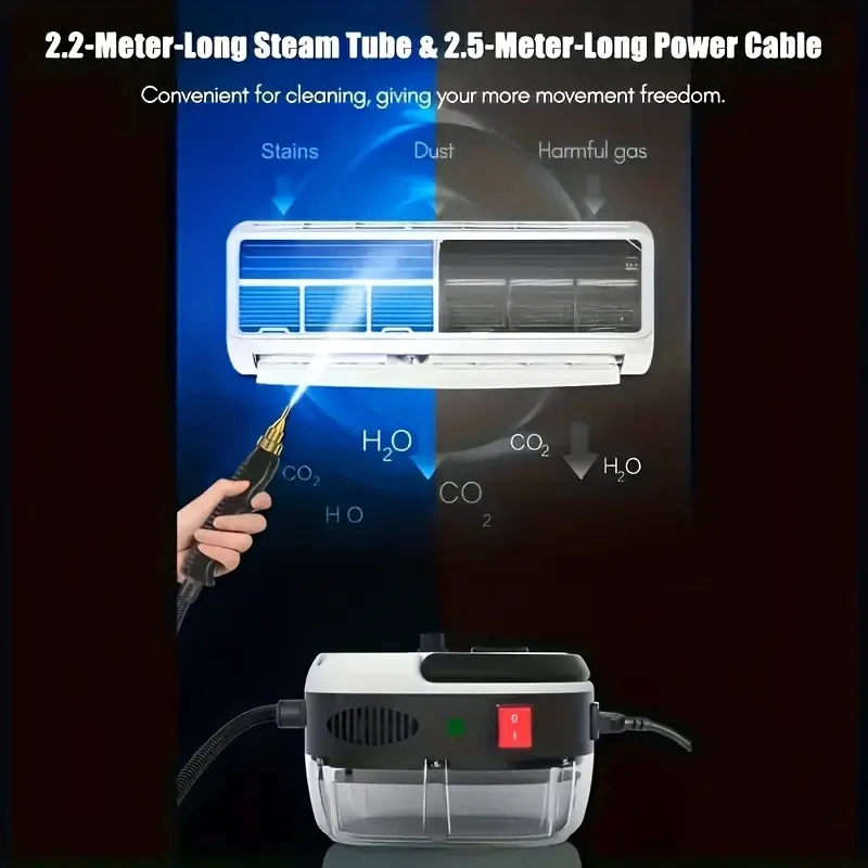 Lavadora de vapor de alta temperatura, lavadora de chorro, campana extractora de cocina, aire acondicionado, lavadora de autos, electrodomésticos. Enchufe UE/EE. UU.