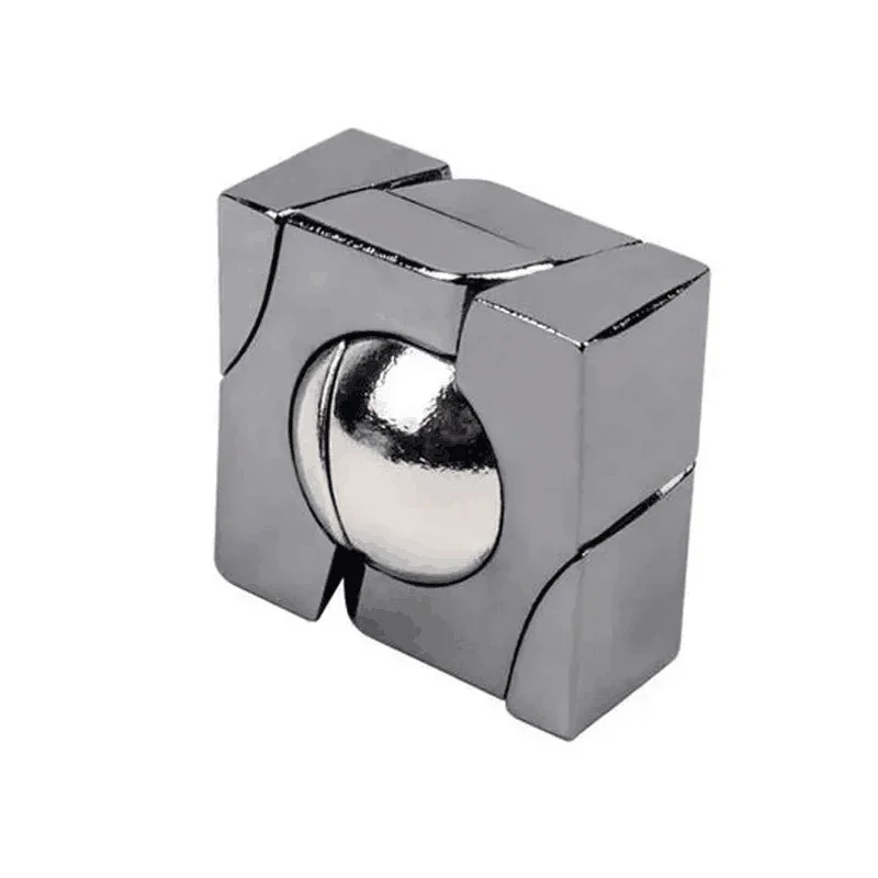 สมอง Teaser ปริศนา 3D ปลดล็อคของเล่นบีบอัดสําหรับผู้ใหญ่เด็ก IQ Challenge เกม Juegos De Ingenio Metalico