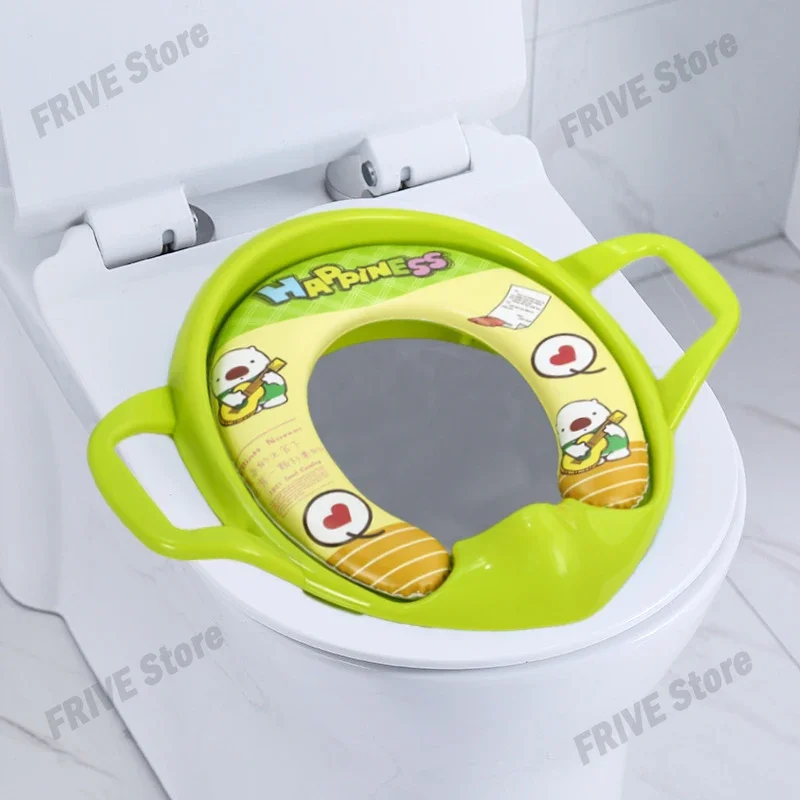 Kinder Wc Sitz Cartoon Weiche Baby Wc Sitz Tragbare Baby Wc Training Wc Stuhl Kinder Urinal Kissen Matte