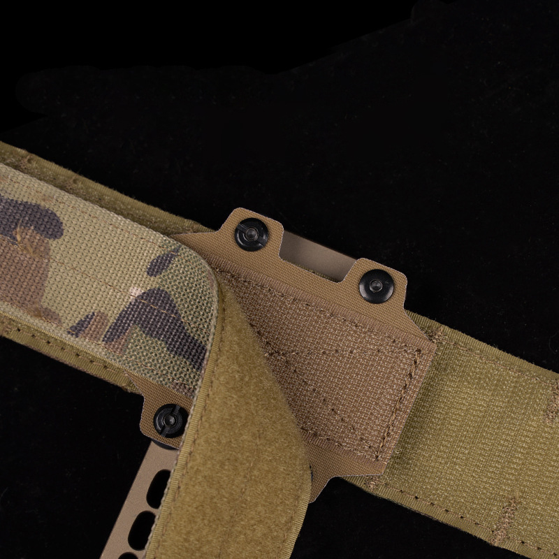 MHA Hook And Loop Bridge Tactical Modular Holster Adapter Mounting For Panel Two-piece Battle Belt Holster System Tactical Gear