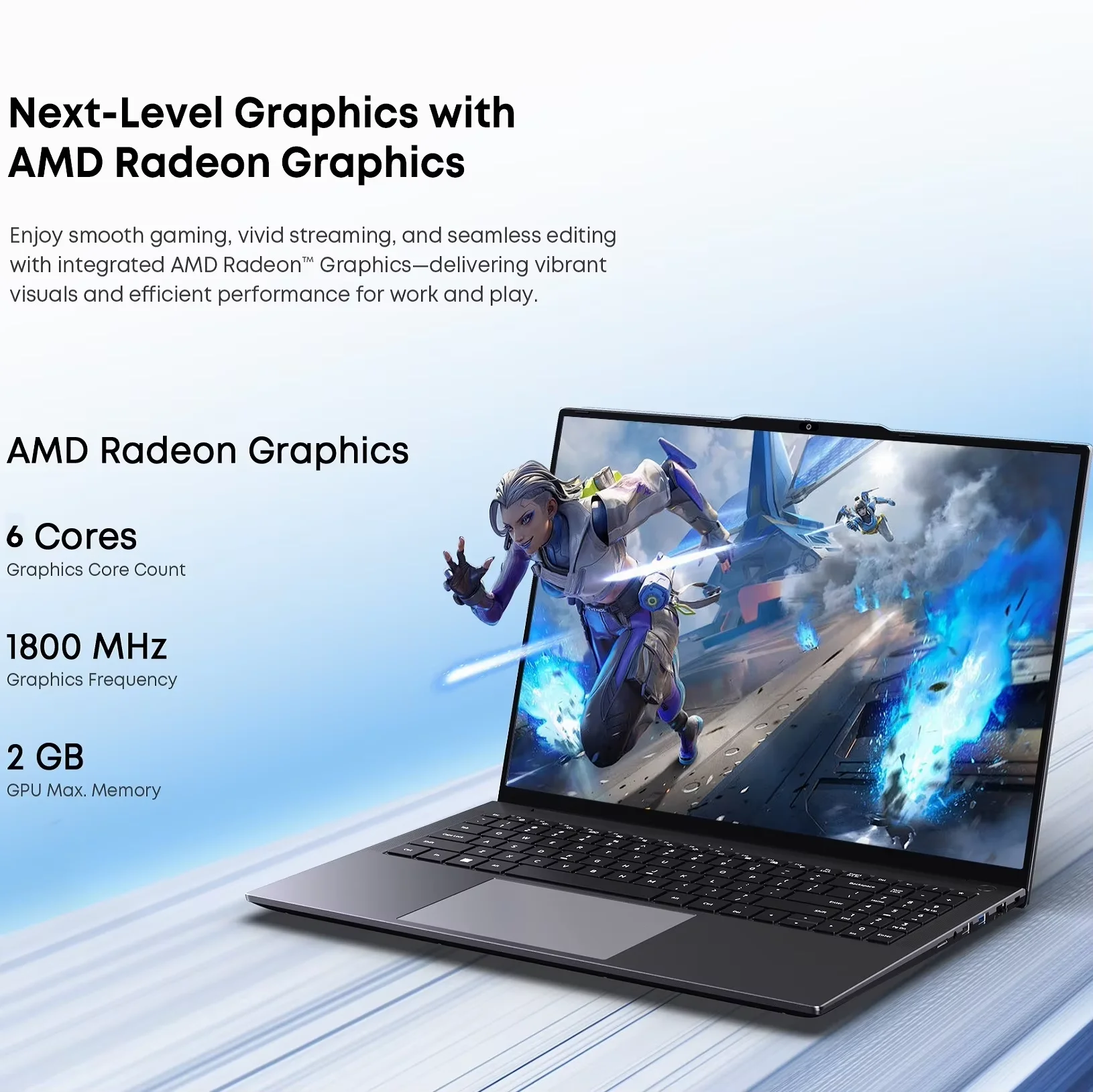 CHUWI CoreBook Plus ノートパソコン AMD R5-7430U 16GB DDR4 RAM 512GB SSD 16インチ FHD 画面 6コア ゲーミングノートパソコン 最大4.3GHz Windows11