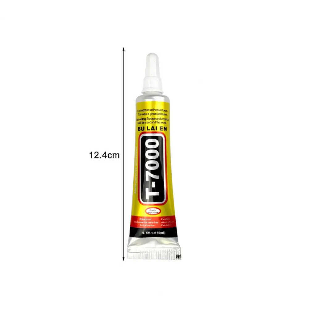 15 ml/50 ml กาวความหนืดสูงสีดํากาวโทรศัพท์ซ่อมหน้าจอเครื่องมือวางกาวเครื่องประดับกาวอีพ็อกซี่เรซิ่นซ่อมกาว