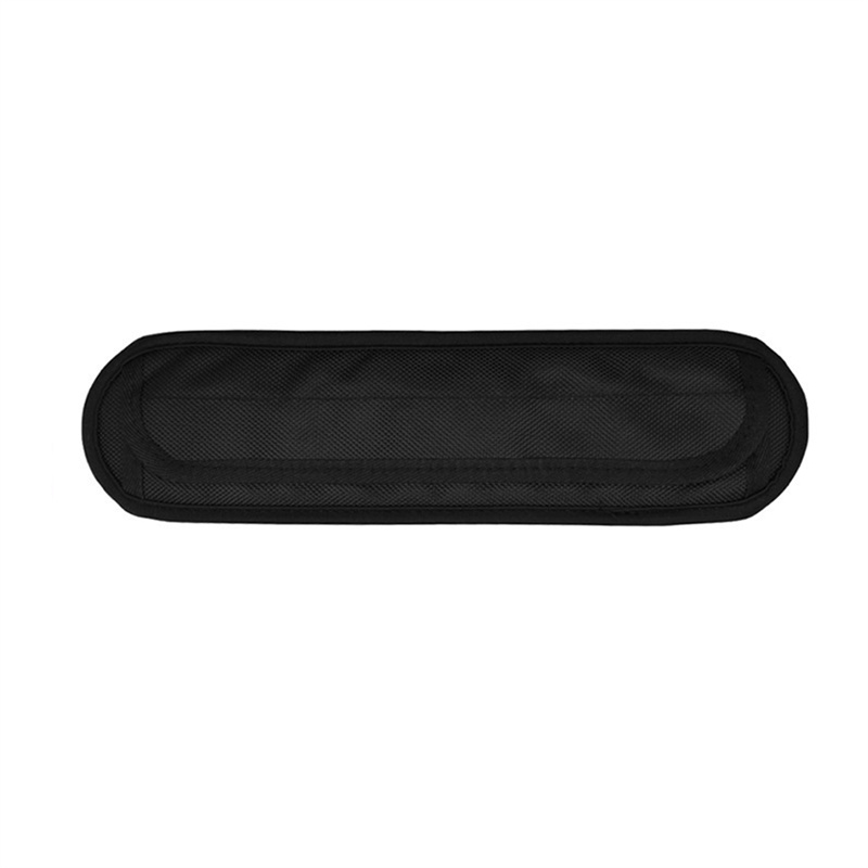 Hombrera reductora de peso negra, mochila doble, reductora de estrés, mochila escolar reductora de peso más ancha, correa para el hombro