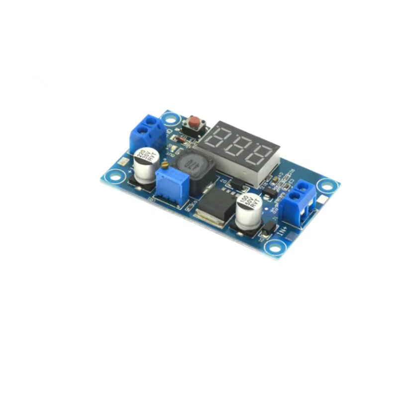 LM2596 Convertitore step down DC DC Regolatore di tensione Display a LED Voltmetro Adattatore buck da 4,0 ~ 40 a 1,25-37 V Alimentatore regolabile