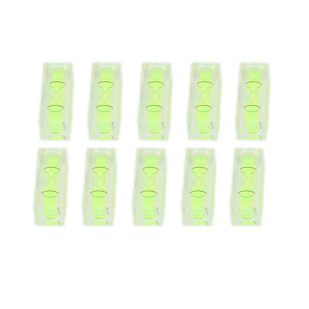 5/10pcs MINI Spirit Square Bubble Level เครื่องวัดมุมระดับความแม่นยํากระบอกระดับแนวนอนลูกปัดเครื่องมือวัดระดับ
