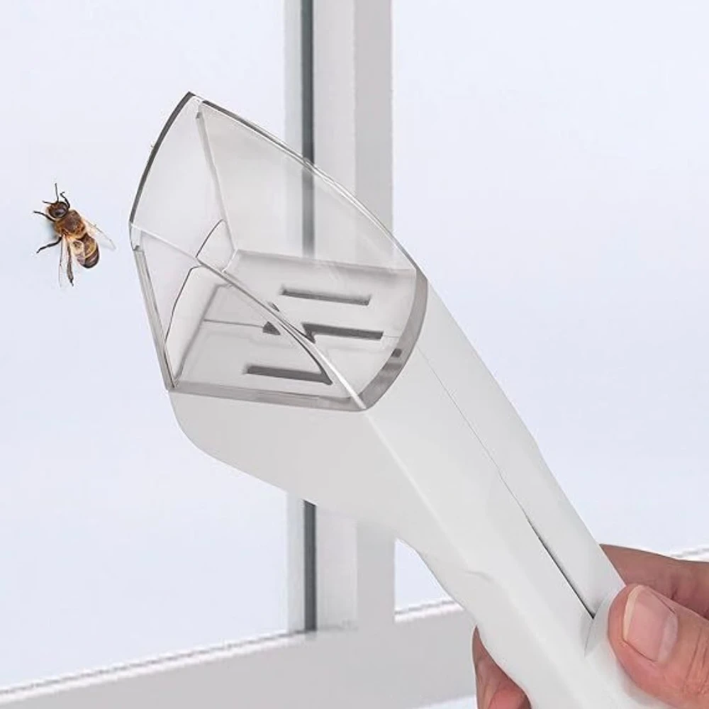 Novo coletor de insetos portátil-repanhador de aranha abelha inseto pinça removedor de pragas para pragas em casa captura vespas grilos fácil de usar