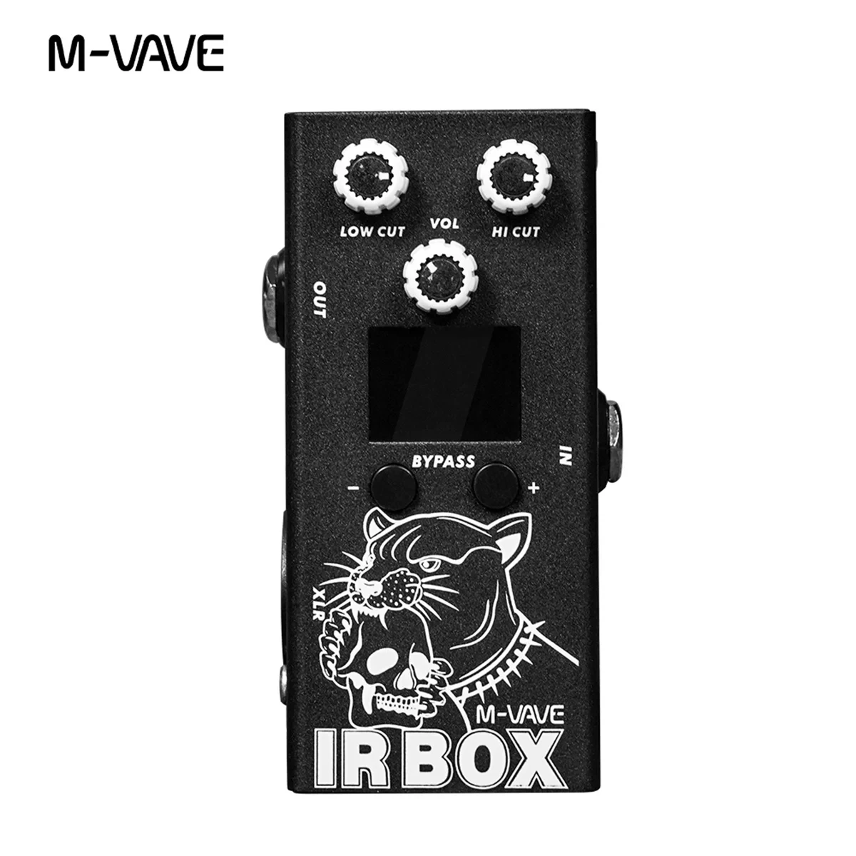 M VAVE IR BOX Pedal de efeitos de guitarra Simulador de gabinete + Carregador IR altamente restaurado Vários caixa de alto-falante clássico Suporte de som APP