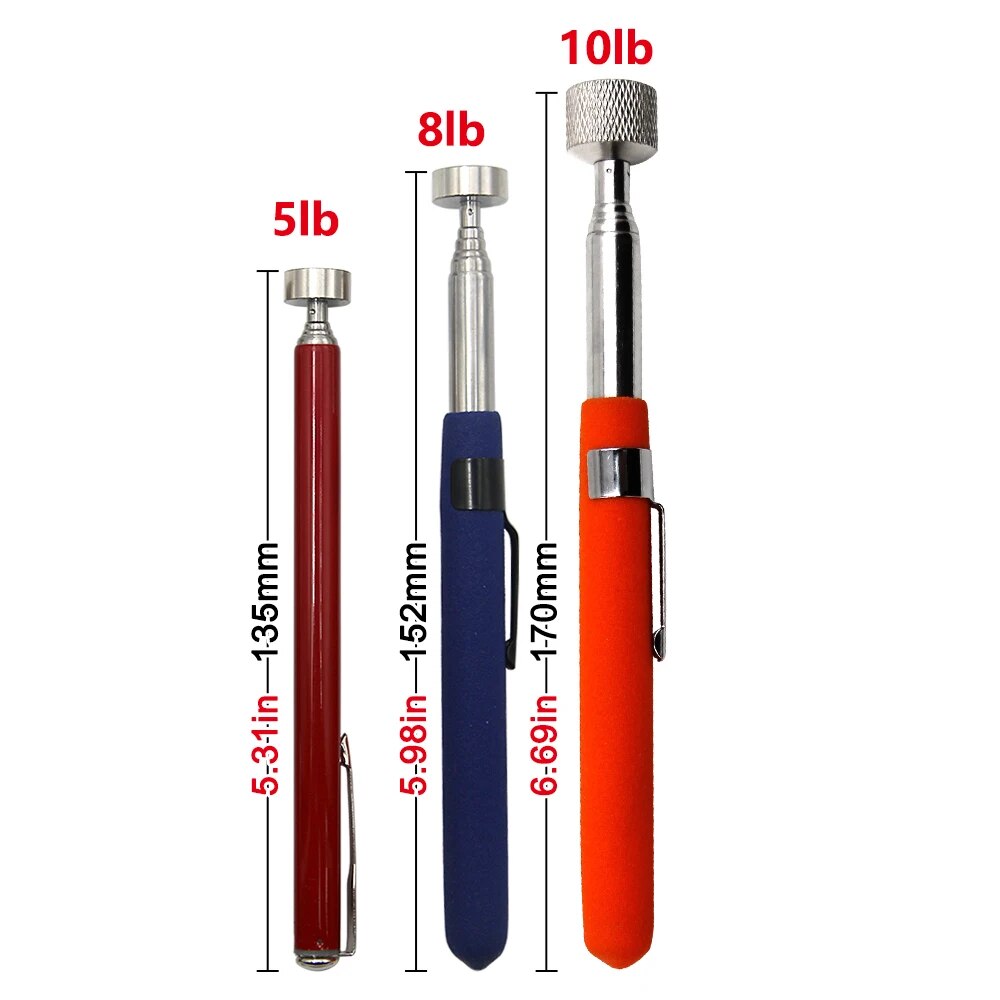 Pince à stylo flacon magnétique rétractable 514up, fer à aspiration, portable, multifonctionnel, outils de réparation automobile, le plus récent