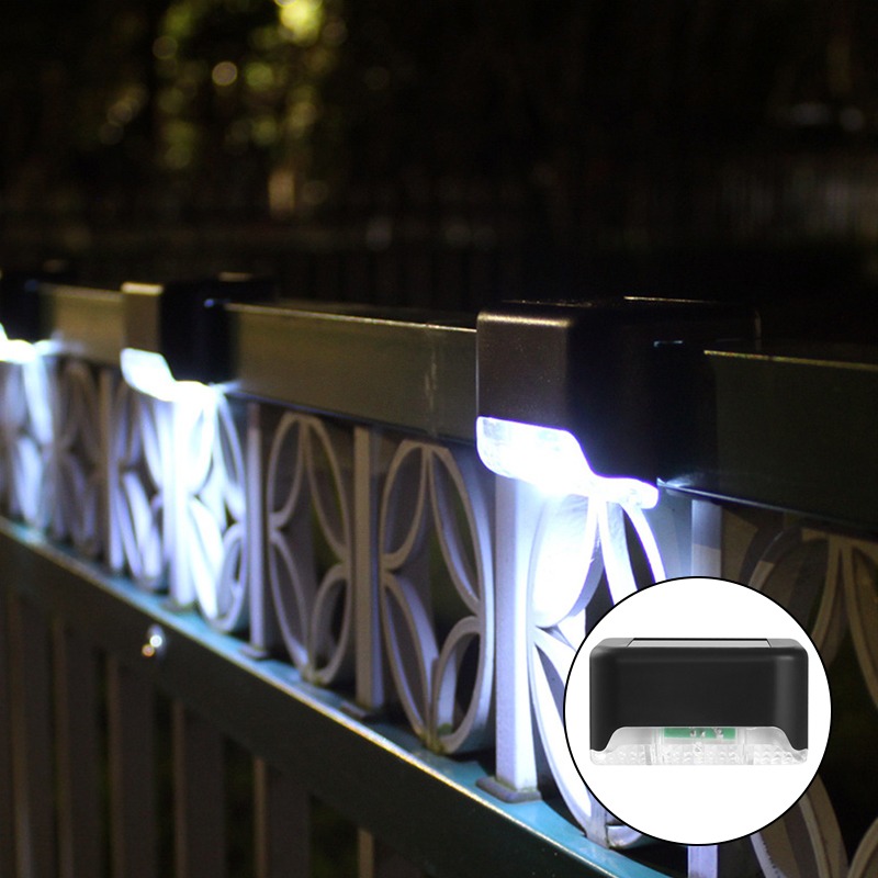 4/16 Pack Solar Step Lights Outdoor Motion Sensor Stair Lights Waterproof Auto On/Off Garden Path Lamp for Stairs Terrace Yard ﻿