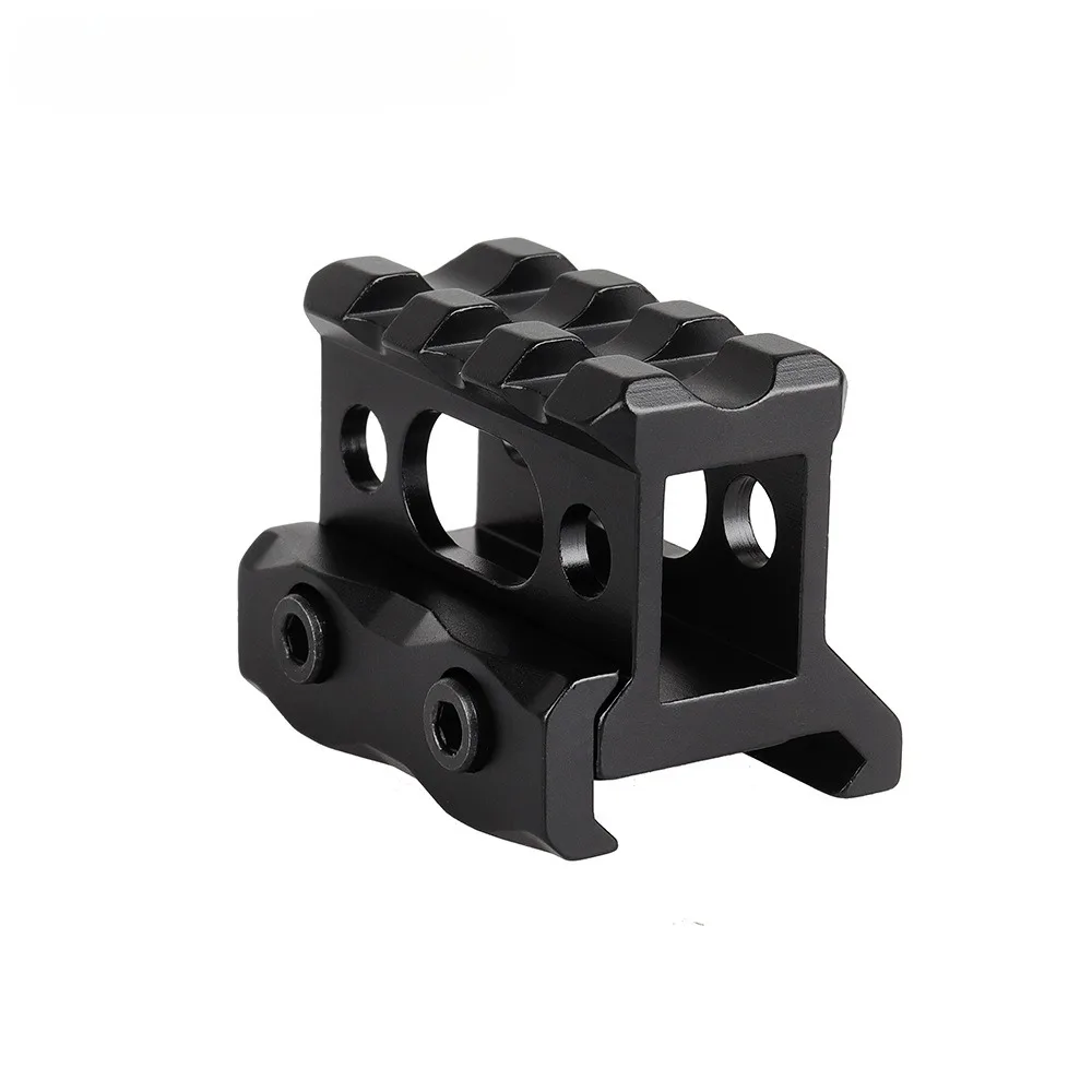 สําหรับไฟฉายเลนส์เลเซอร์ติดตั้ง HuntingRed Dot ขอบเขต Riser Rail Mount 1 นิ้วความสูงน้ําหนักเบาวงเล็บสําหรับล่าสัตว์สําหรับ Fla