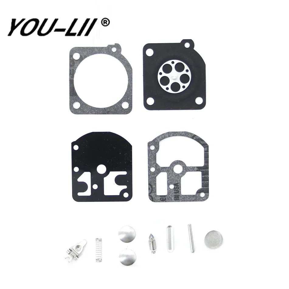 VIP FS160 FS220 Carburetor Repair Kit for Stihl Echo FS180 FR220 for Zama RB-13 Chainsa