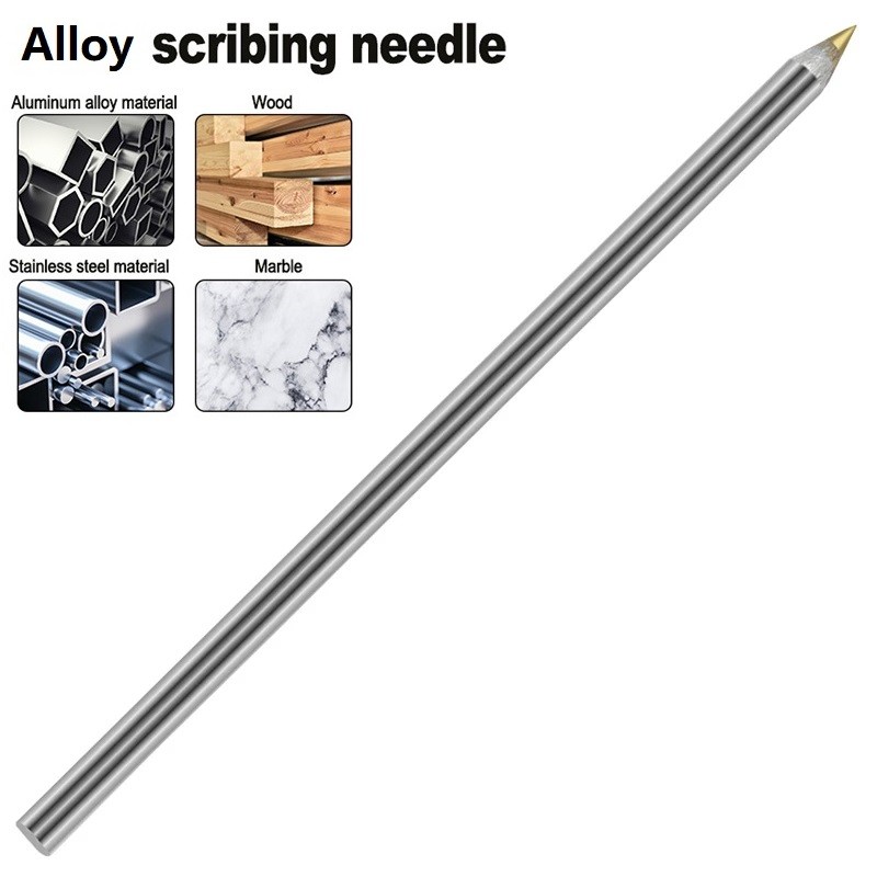 Hartmetall Glasritzradestifte Legierung Scribe Pen Metall Holz Glas Fliesen Schneiden Marker Bleistift Holzbearbeitung Hartmetall Schriftzug Hand Werkzeug