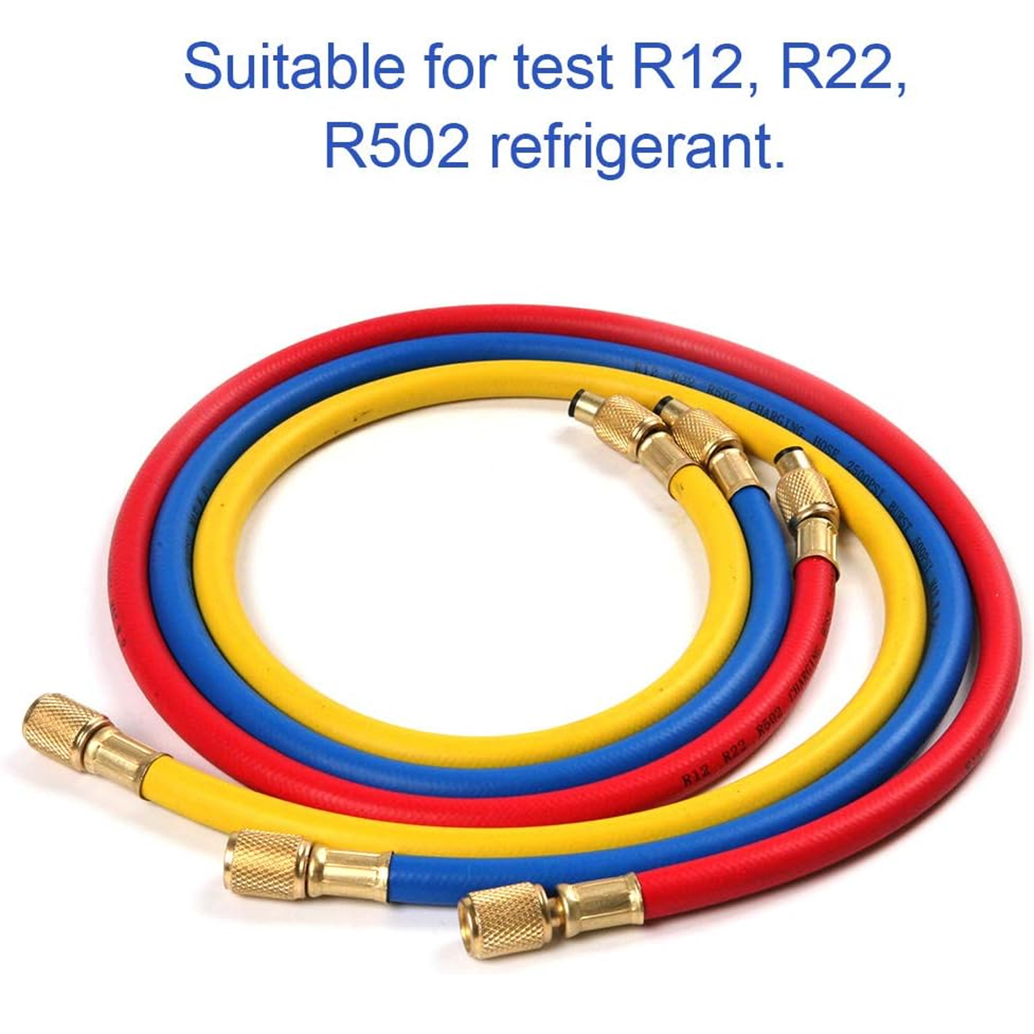 0.9M-1.8M AC Opladen Slang Buis Kit Slang Low Loss Fittings voor R134A R12 R22 Koelmiddel airconditioning Manometer