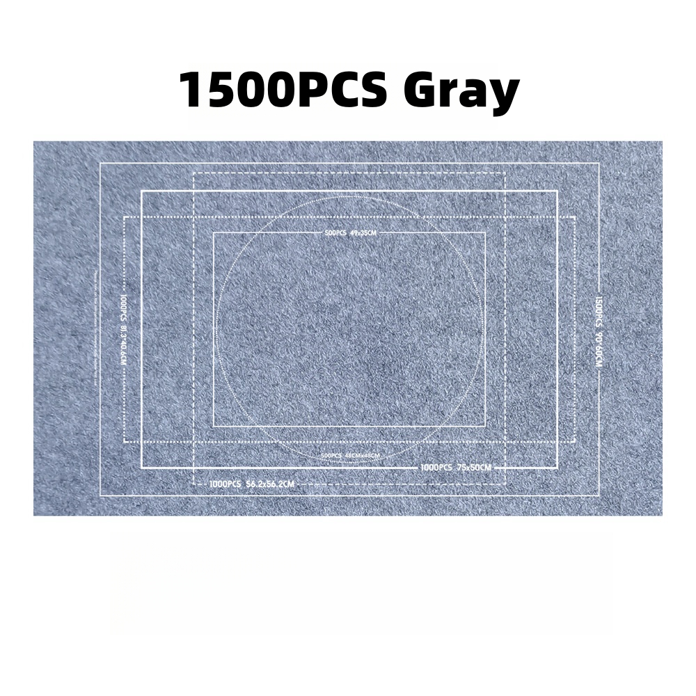 MaxRenard Jigsaw Puzzle Mat Roll Up Puzzles Board for Up to 1500, 1000, 500 Pieces Large Portable Table Saver Puzzle Keeper