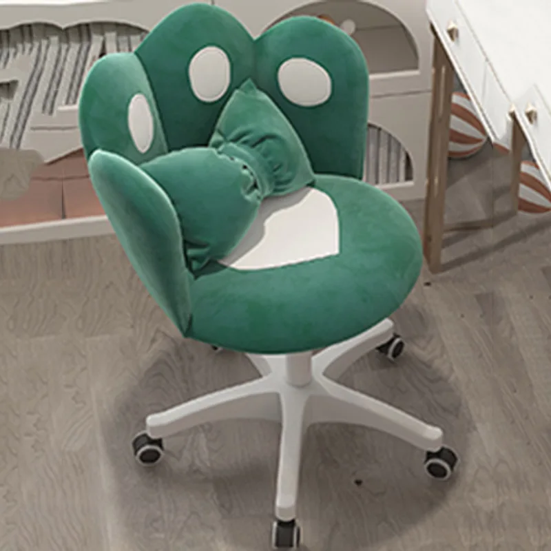 Kursi komputer meja kantor game, kursi makan eksekutif ergonomis Pink Gamer rumah XY50DC