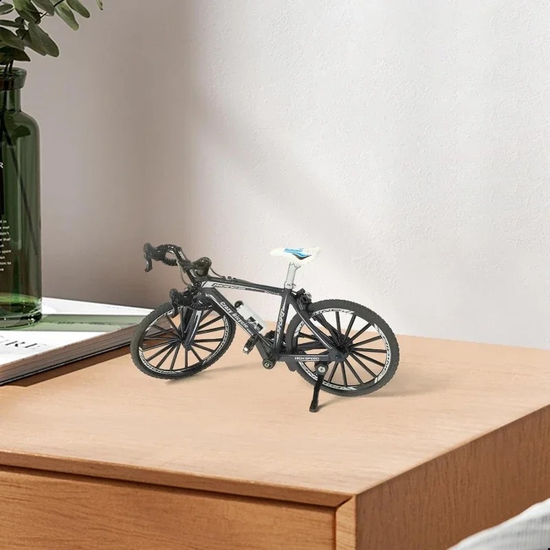Novo 1:10 mini modelo de liga de bicicleta diecast metal dedo mountain bike corrida adulto simulação coleção presentes brinquedos para meninos