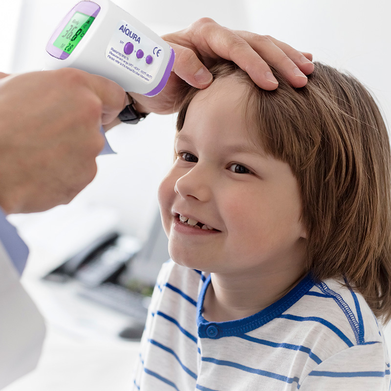 Termómetro digital para fiebre AJC, termómetro para fiebre de bebé, equipo médico, termómetro para bebé, termómetro infrarrojo médico