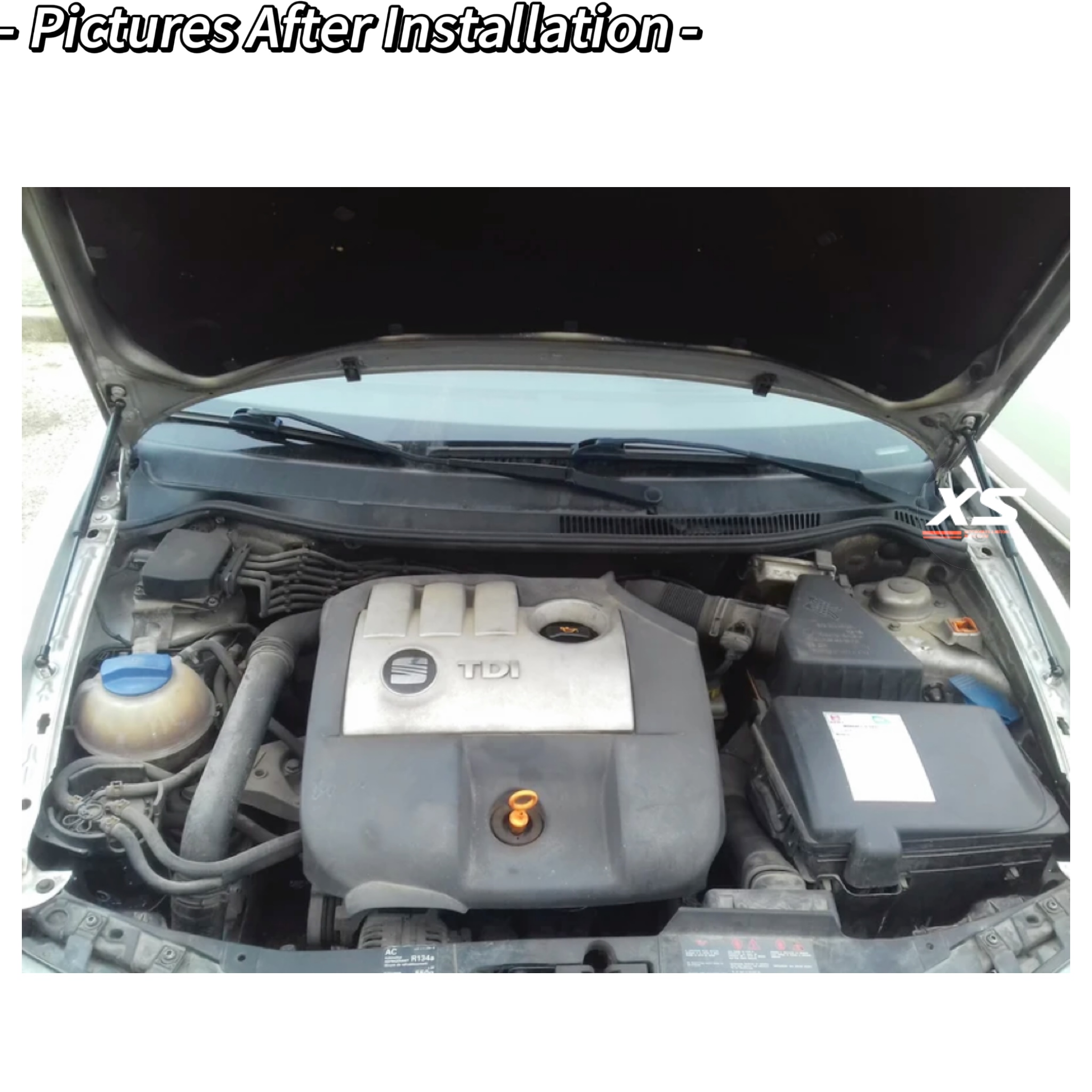 Amortecedores de capô para assento ibiza mk3 6l 2002-2008 capô dianteiro modificar choques amortecedor elevador suporta haste absorvedor cilindros de mola a gás